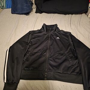 Adidas Men's Black Track Jacket